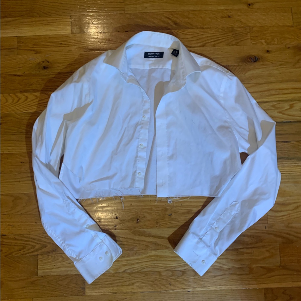 White Button-Up Shirt